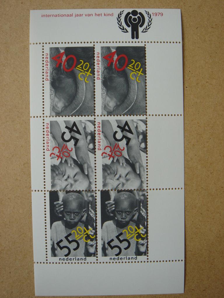 1979 NVPH 1190 KINDERZEGELS KINDERRECHTEN, Postzegels en Munten, Postzegels | Nederland, Ophalen of Verzenden, Na 1940, Postfris