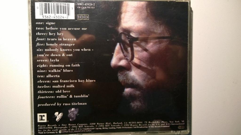 Eric Clapton - Unplugged, Ophalen of Verzenden, Zo goed als nieuw, Poprock