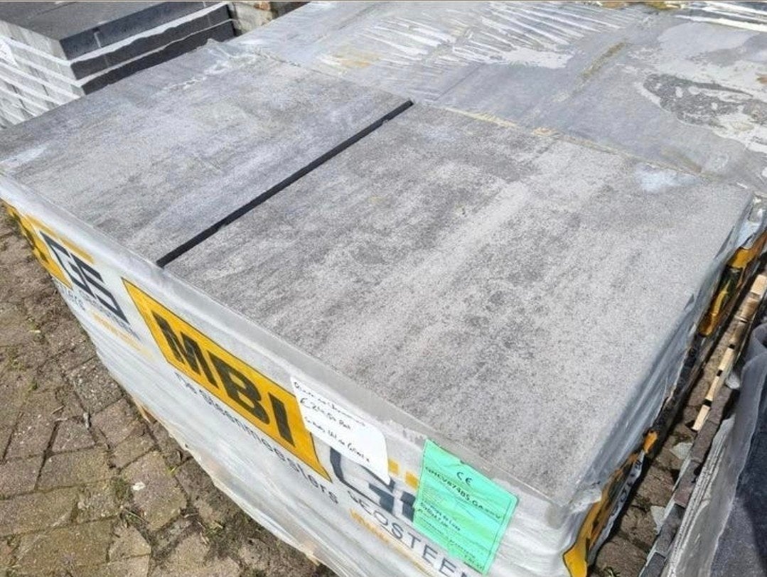 Grijs nuance terrastegels 60x60x4,7 tuintegels terras s-part, Nieuw, Ophalen of Verzenden, 10 m² of meer, Terrastegels