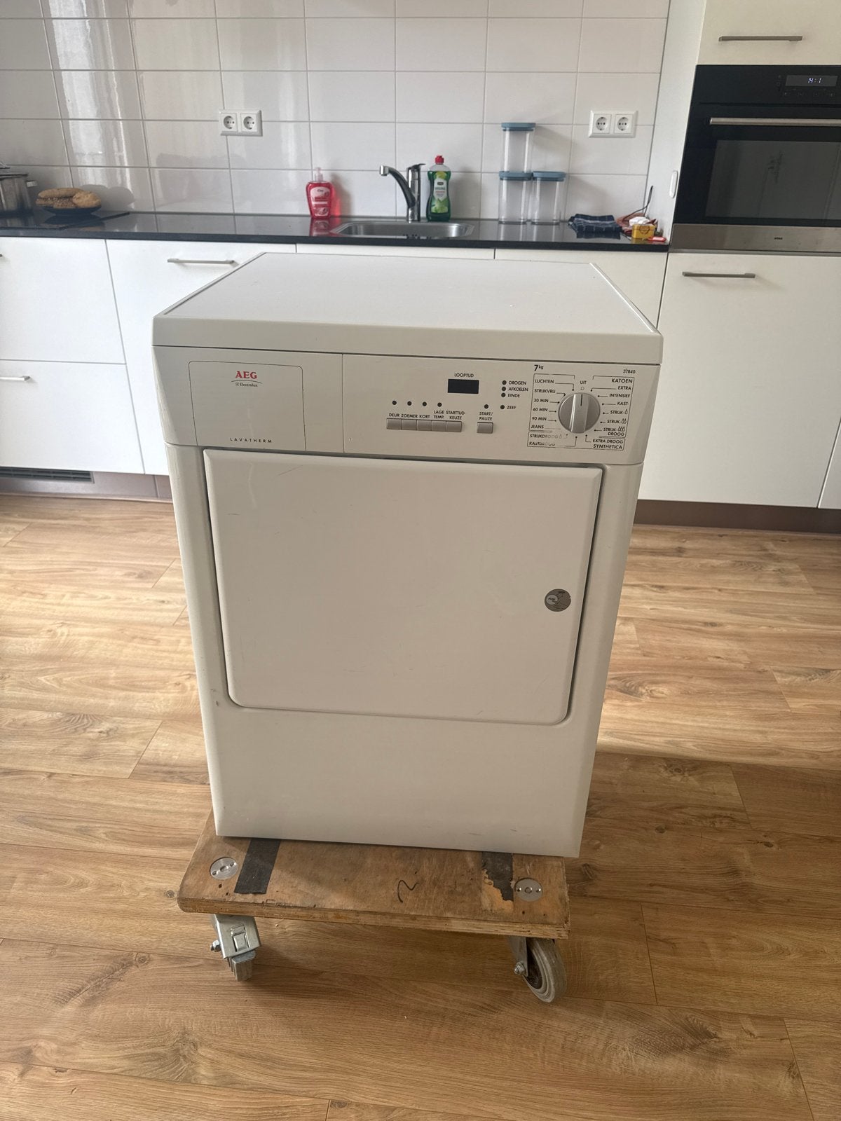 AEG Lavatherm Droger, Witgoed en Apparatuur, 6 tot 8 kg, Gebruikt, Luchtafvoer, Ophalen of Verzenden