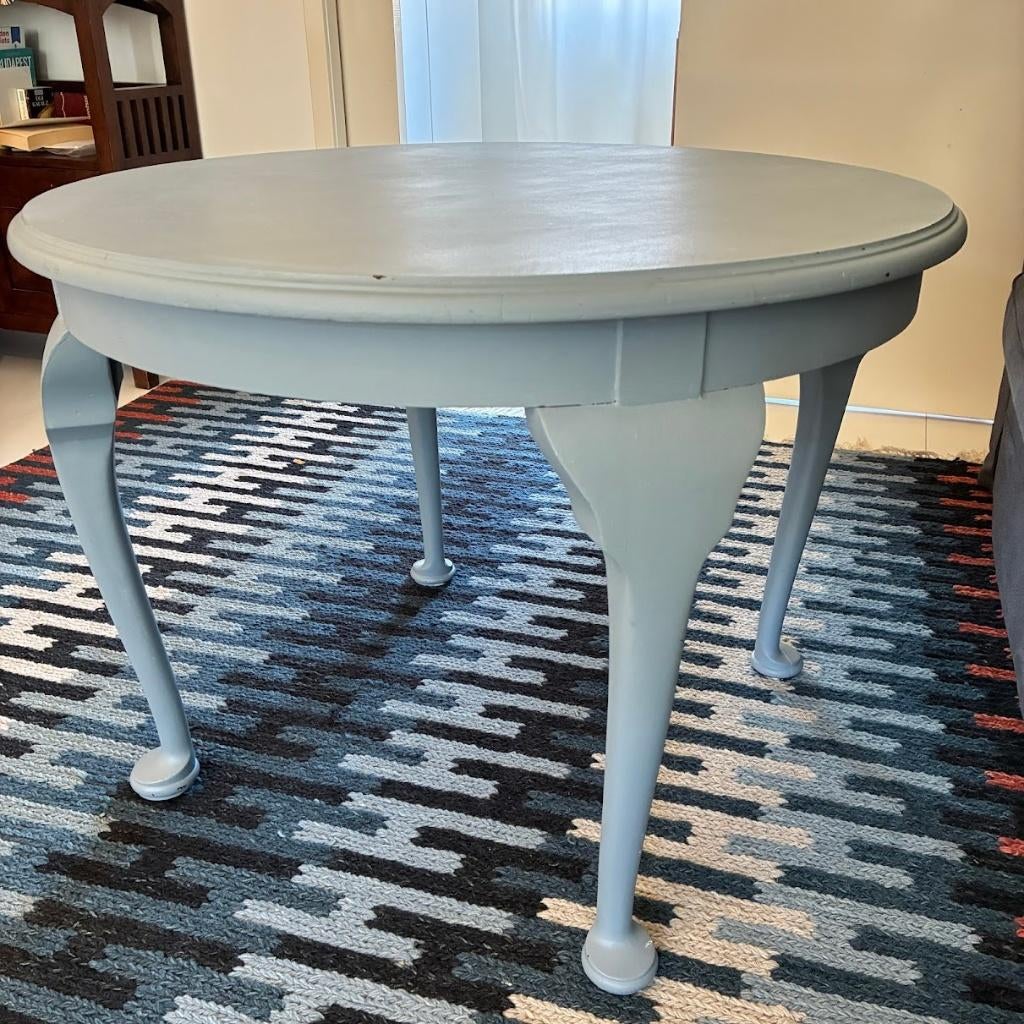 Poederblauwe salontafel (80x80x60cm), Ophalen, Gebruikt, 50 tot 100 cm, 50 tot 75 cm