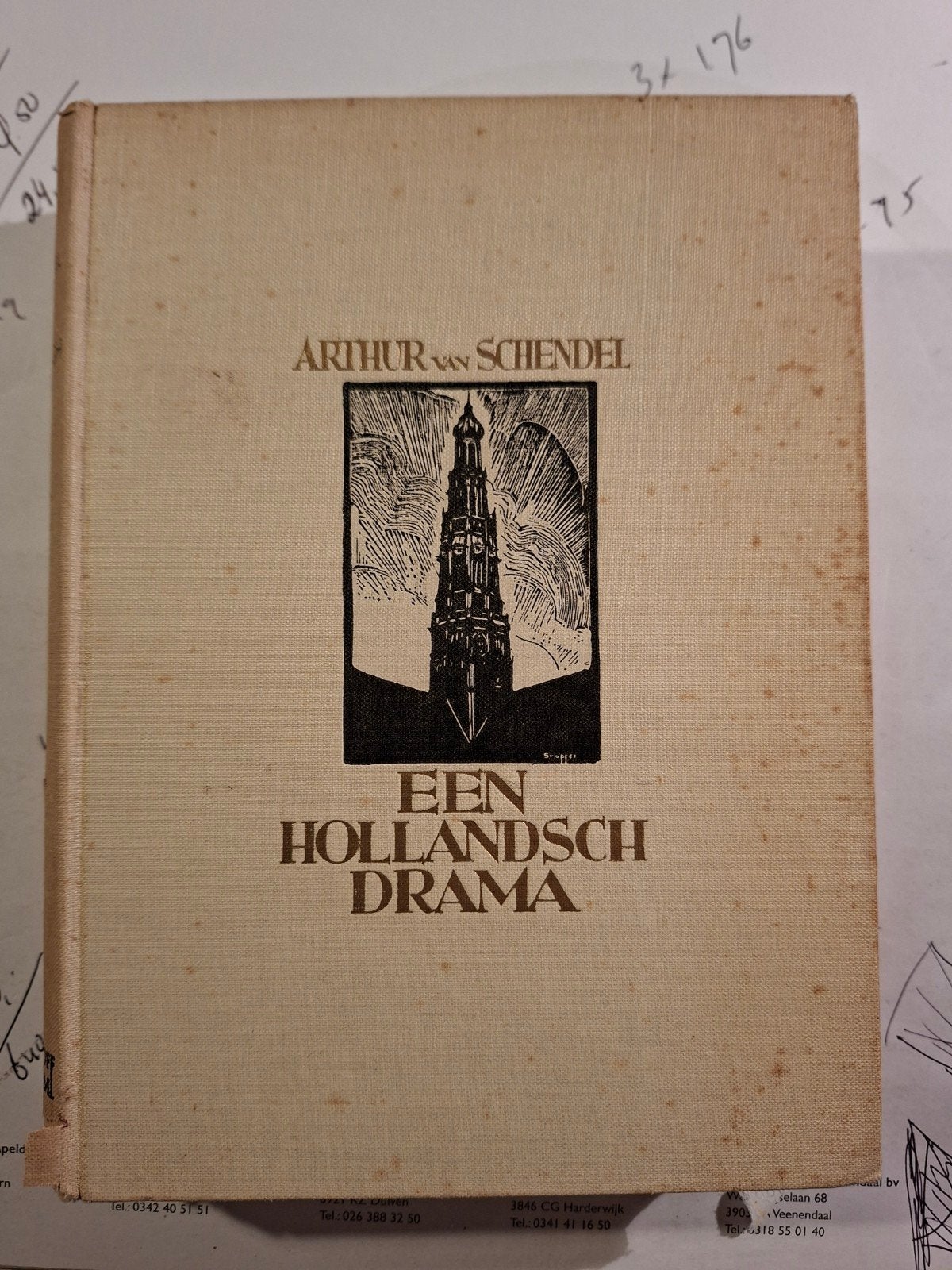 Een Hollandsch Drama - Arthur van Schendel (1935), Ophalen of Verzenden, Gelezen, Arthur van Schendel, Nederland