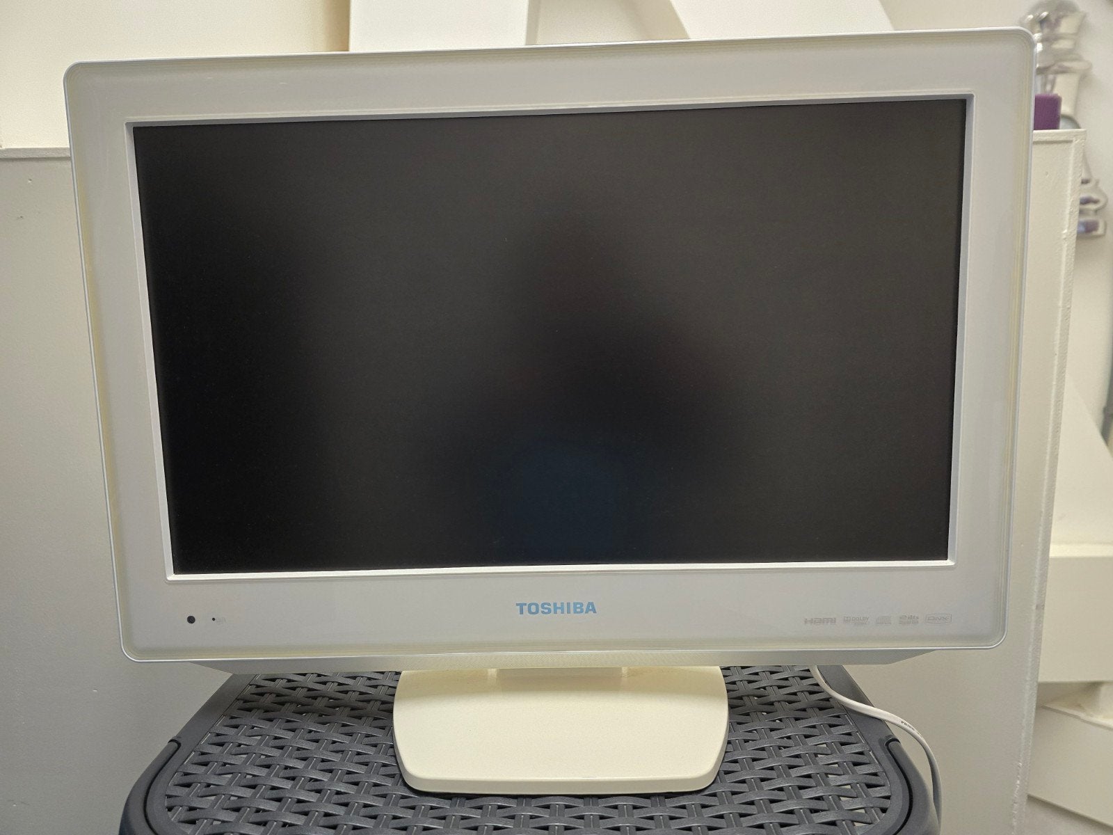 Compacte Toshiba LCD TV inclusief DVD speler, Ophalen, 50 Hz, Toshiba