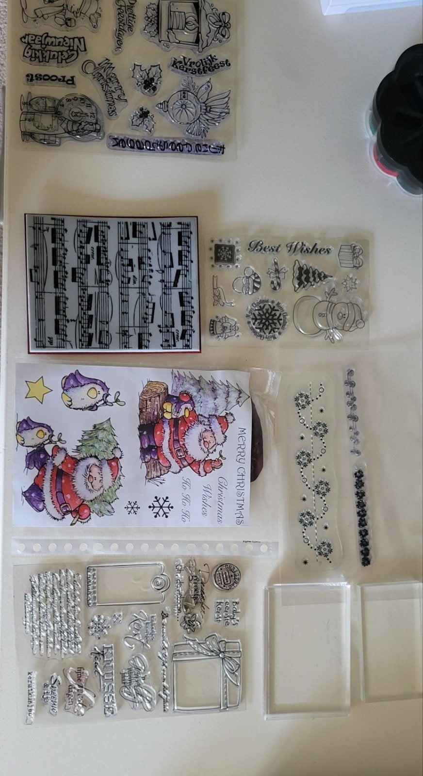 clearstempels, Ophalen of Verzenden, Houten stempel