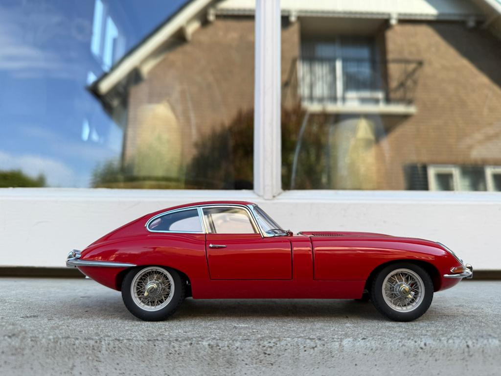 1:18 Jaguar E-Type Series 1 3.8 Coupe rood Autoart 73614, Aachen, Info@gatewayglobal.de, Auto, Autoart