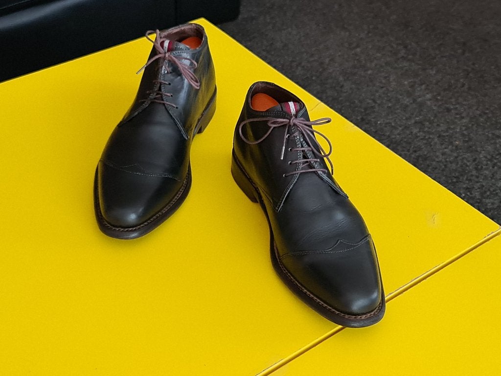 Floris Van Bommel half hoog schoenen met zwarte kleur maat 7, Zwart, Floris van Bommel, Ophalen of Verzenden, Zo goed als nieuw