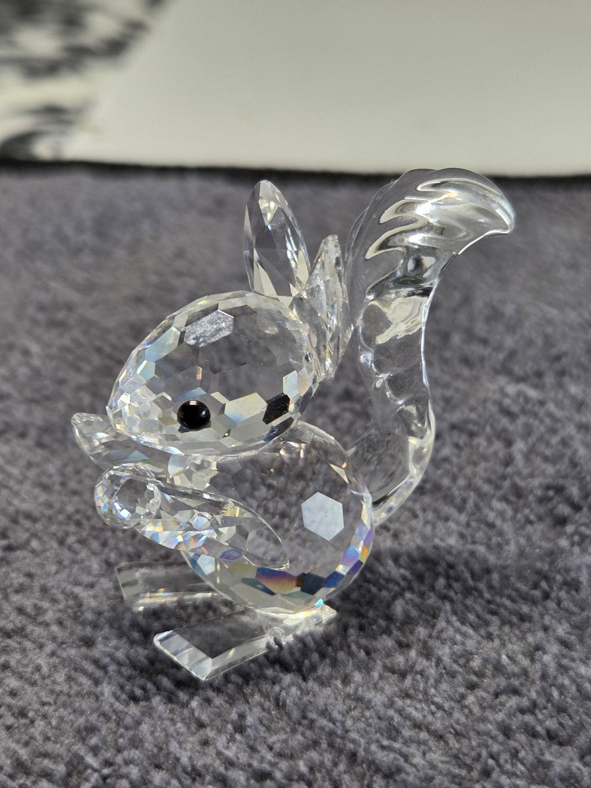 Swarovski Eekhoorn Kristal Figuur - Glanzende Decoratie, Ophalen of Verzenden