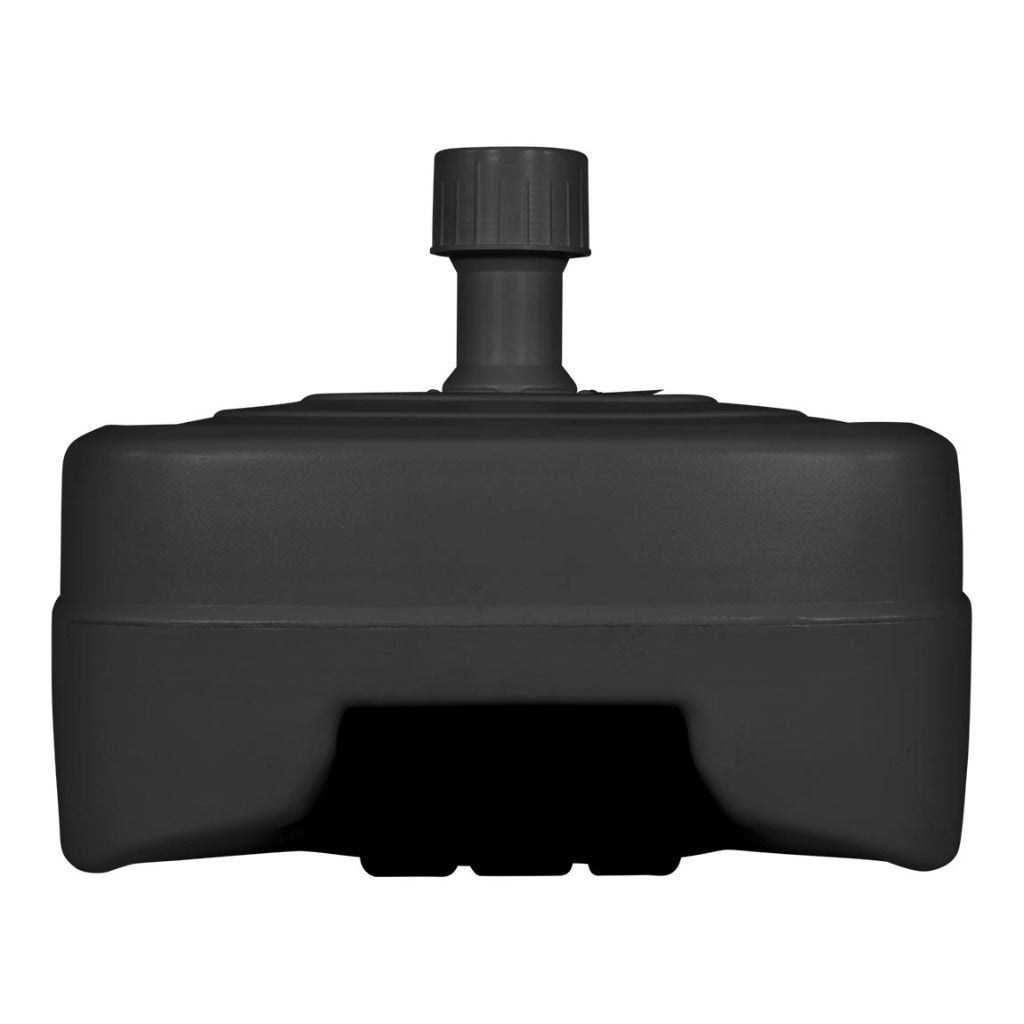 Parasolvoet verrijdbaar antraciet kunststof vulbaar 50 liter, Tuin en Terras, Parasols, Ophalen of Verzenden, Nieuw, Minder dan 1 meter