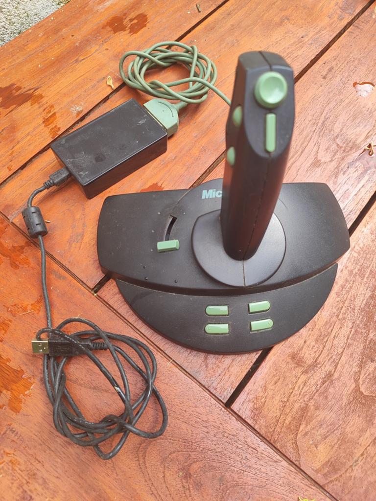 Microsoft SideWinder 3D Pro met usb, Ophalen of Verzenden, Gebruikt, Microsoft