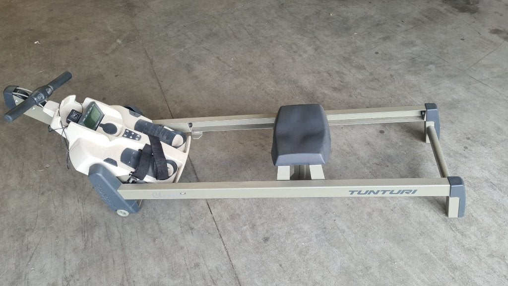 Tunturi Classic Roeitrainer Roeimachine, Ophalen, Benen, Gebruikt, Metaal