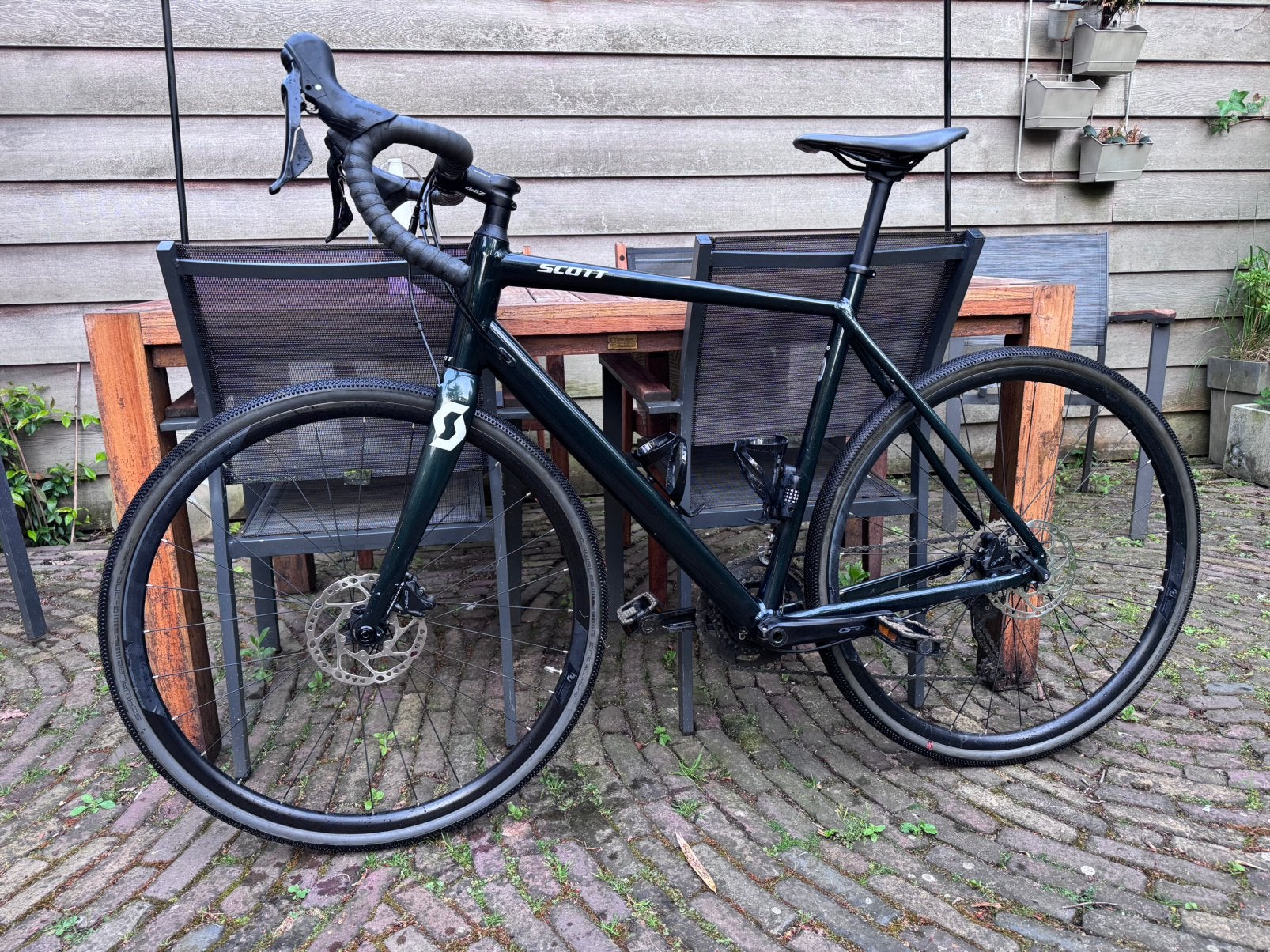 Scott Speedster Gravel 30 (2021) - Groen, goed onderhouden, 28 inch, Gebruikt, 57 tot 61 cm, Meer dan 20 versnellingen