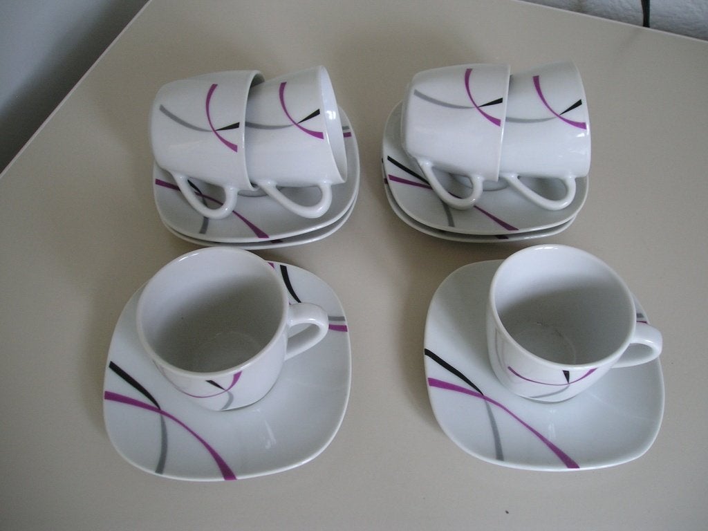 6 senseo cq espresso kopjes, Huis en Inrichting, Overige merken, Nieuw, Ophalen of Verzenden, Overige stijlen