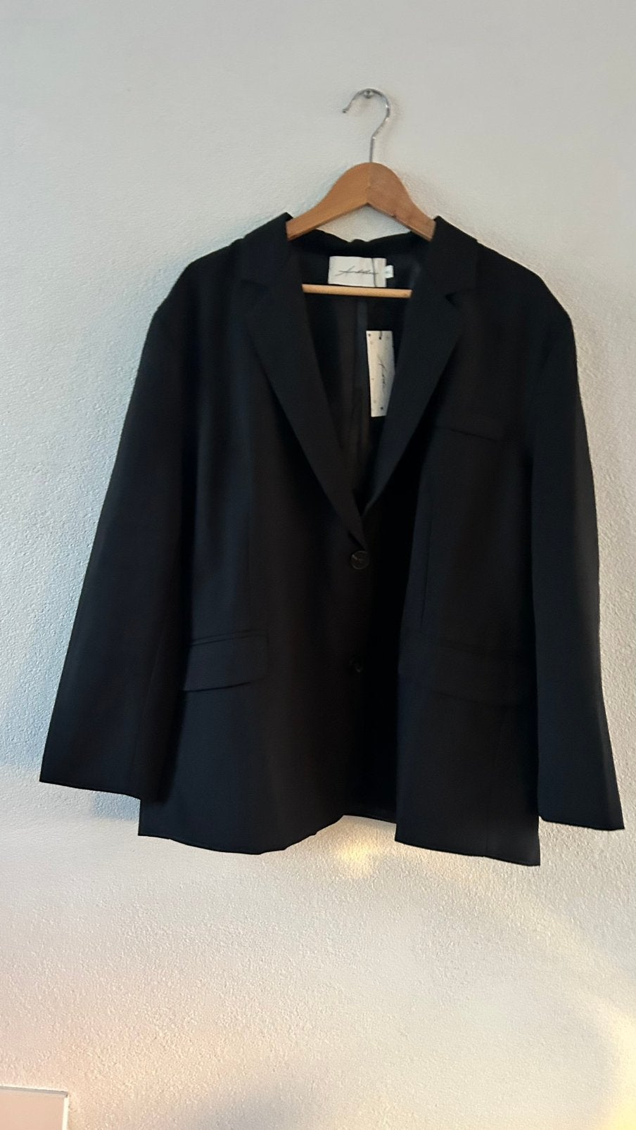 Zwarte oversized blazer ambika M/L, Zwart, Maat 42/44 (L), Nieuw, Ophalen of Verzenden