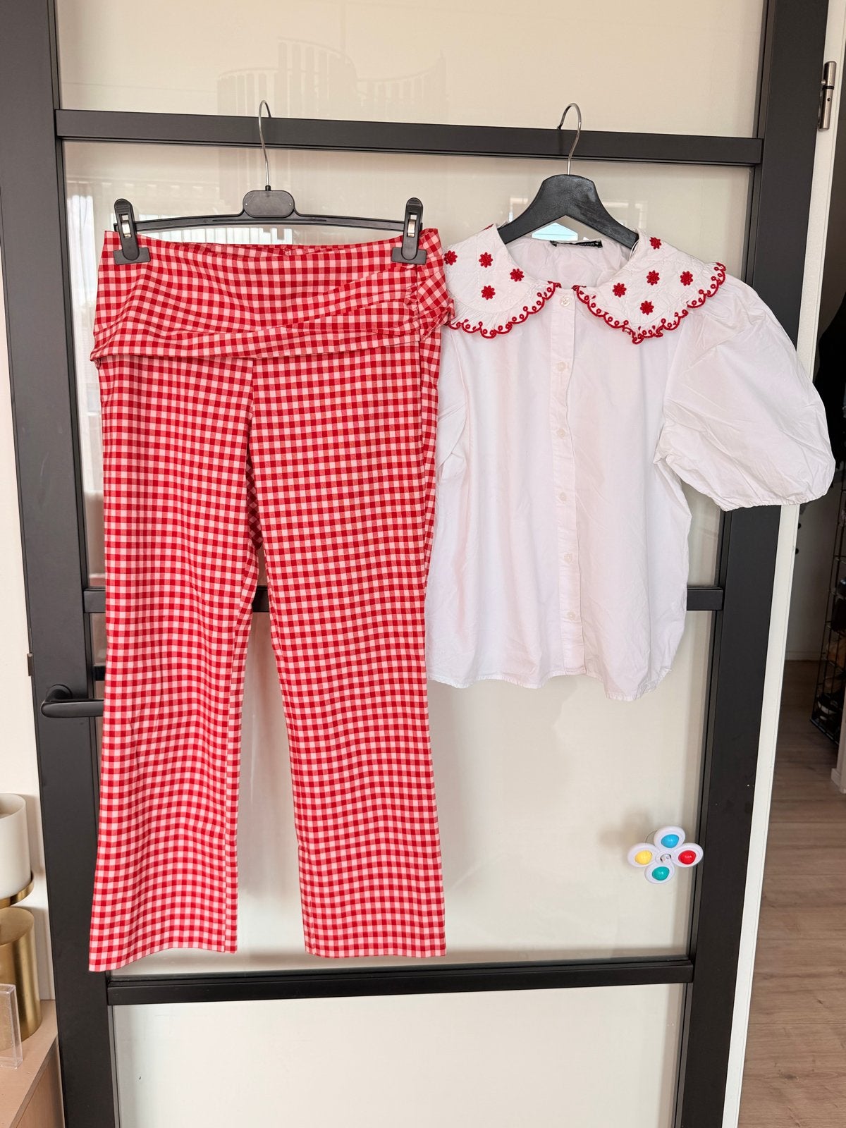 Hippe retro boho pakje setje Zara broek met blouse katoen, Kleding | Dames, Ophalen of Verzenden, Zo goed als nieuw, Meerkleurig