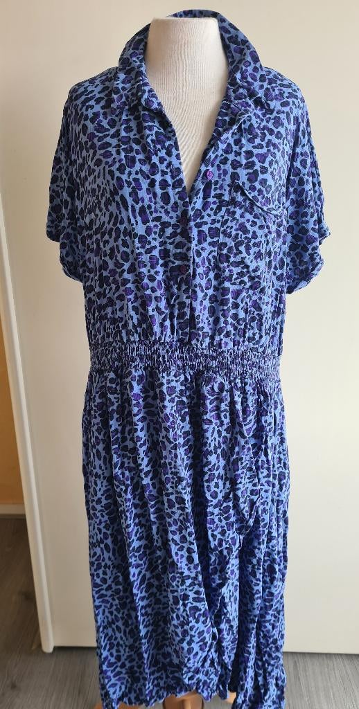 zgan jurk van MILJUSCHKA maat46, Kleding | Dames, Jurken, Maat 46/48 (XL) of groter, Ophalen of Verzenden, Zo goed als nieuw, Onder de knie