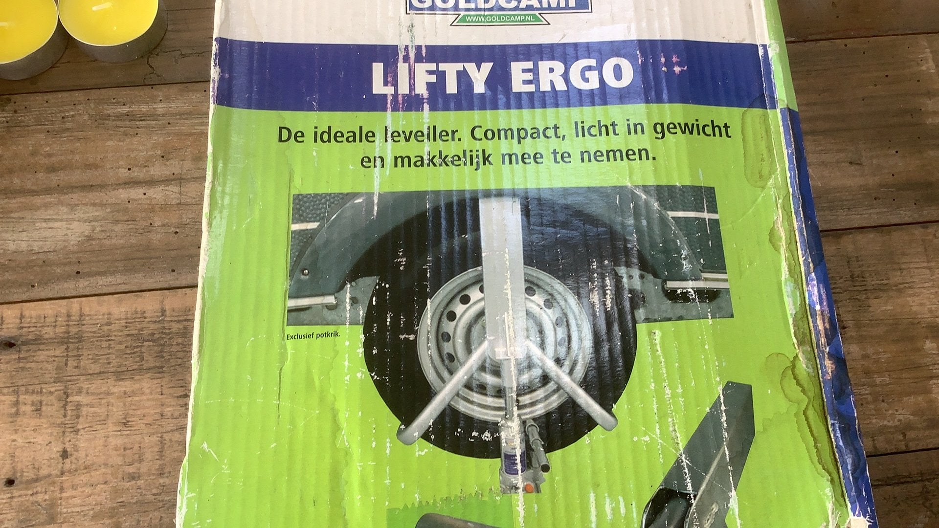 Leveller voor caravan, Caravans en Kamperen, Caravan accessoires, Zo goed als nieuw, Ophalen of Verzenden