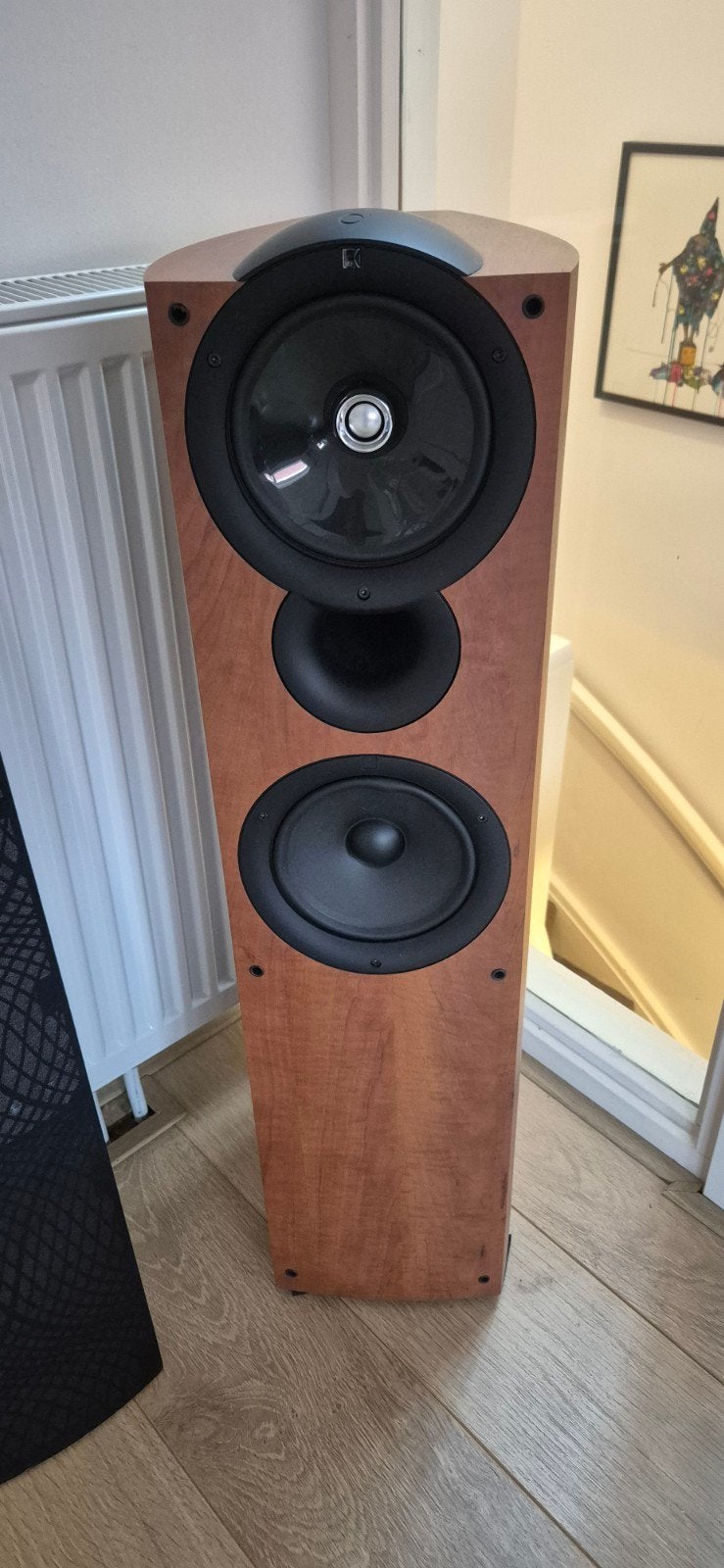 set Kef Q5 speakers, Ophalen, Vloerstaande luidspreker, 120 tot 150 watt, Zo goed als nieuw