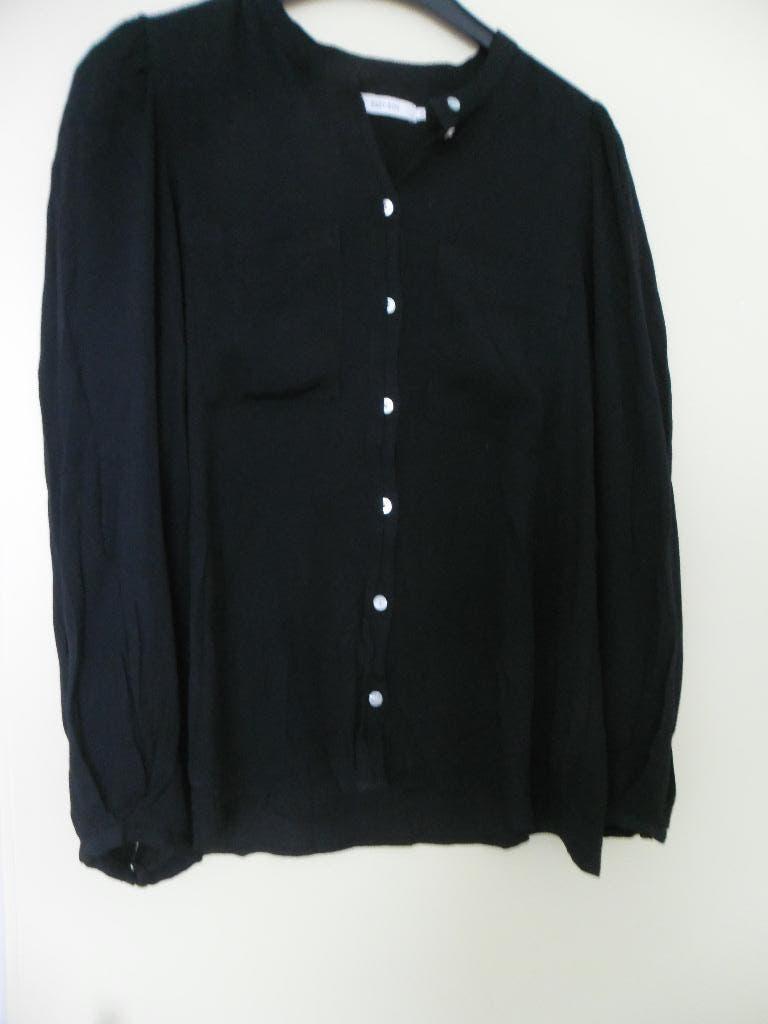 z.g.a.n. zwarte sissy boy dames blouse. Maat M, Maat 38/40 (M), Zwart, Sissy-Boy, Ophalen of Verzenden