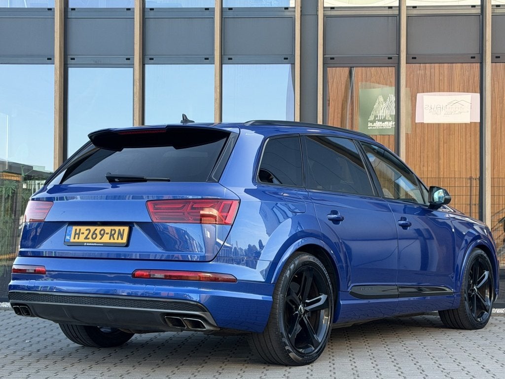 Audi Q7 4.0 TDI SQ7 Quattro. PL+ | 7p | B&O | Pano | Adaptiv, Auto's, Gebruikt, 7 stoelen, Leder, Bedrijf
