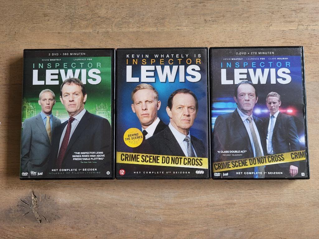 DVD Inspector Lewis BBC serie 1,5,7 mag ook los overgenomen, Alle leeftijden, Ophalen of Verzenden, Zo goed als nieuw