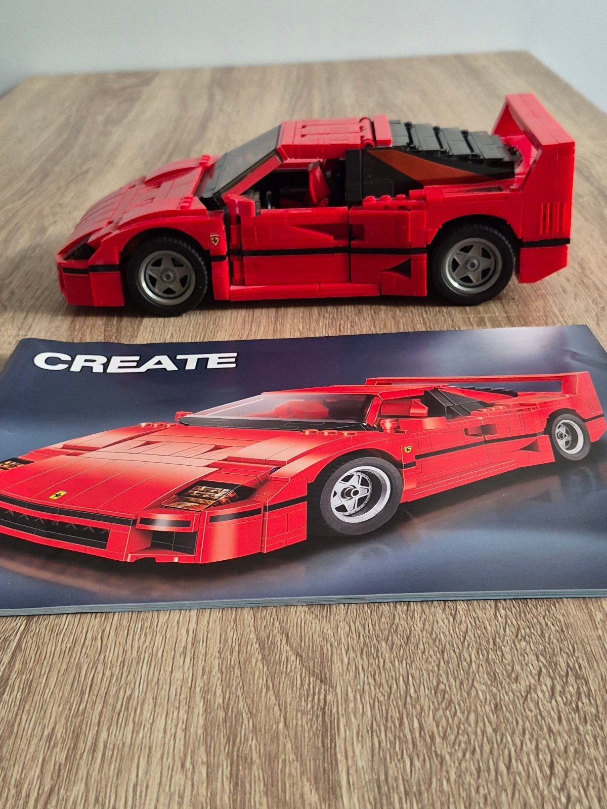 Ferrari F40 Creator Expert - Zo goed als nieuw, Ophalen of Verzenden, Zo goed als nieuw, Overige merken