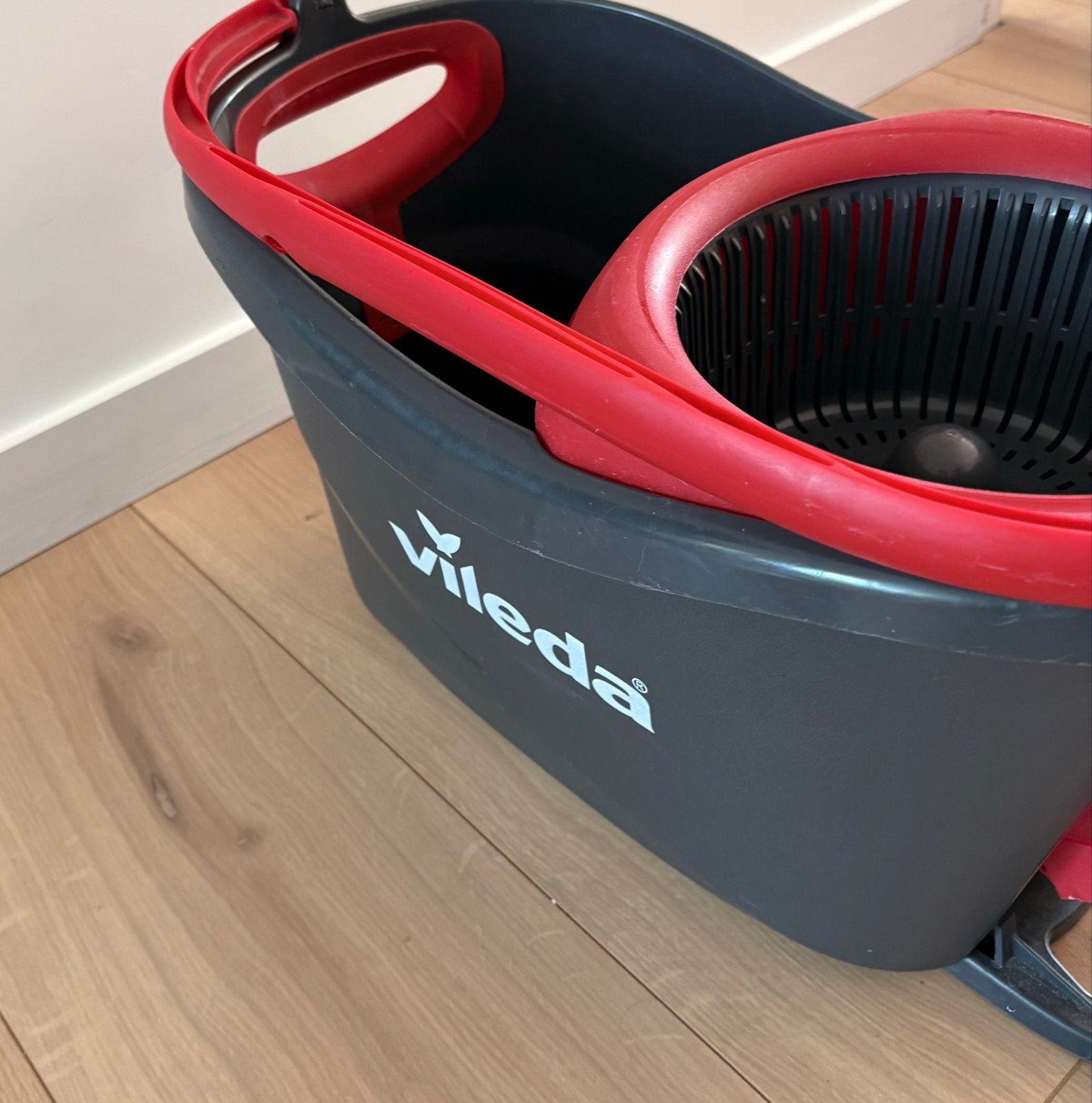 Vileda EasyWring & Clean Turbo Mop en Emmer Set, Ophalen, Dweilemmer, -bak, of -wagen