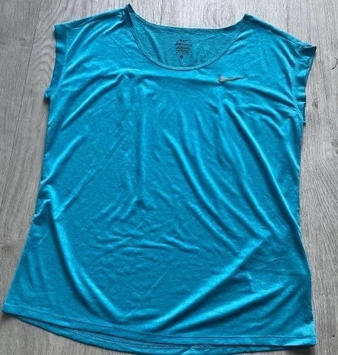 Nike sport top maat M nike dri-fit, Maat 38/40 (M), Blauw, Nike, Ophalen of Verzenden