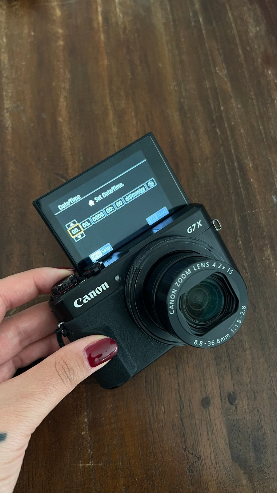 Canon PowerShot G7X Mark II + 4 batteries