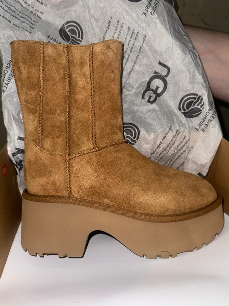 UGG Classic Twin Seam New Heights NEW, Ophalen, Hoge laarzen, Bruin, Nieuw