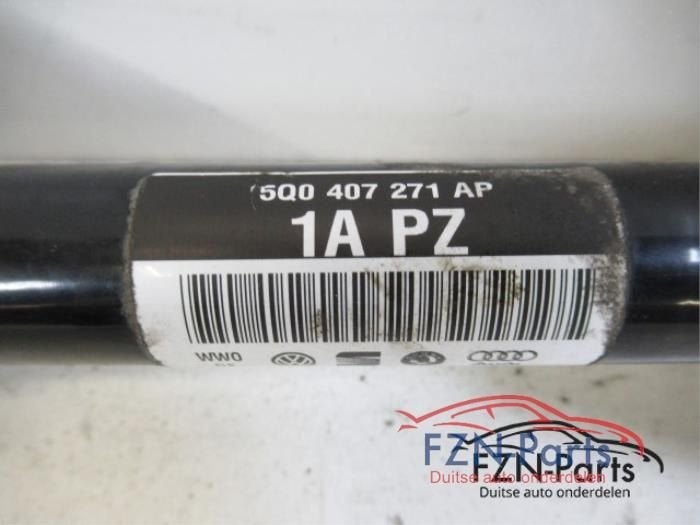 VW Golf 7 R Aandrijfas Links voor, Ophalen of Verzenden, Gebruikt