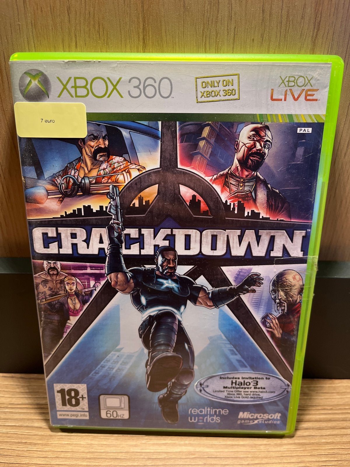 Crackdown Xbox 360 - Actie en Avontuur, Avontuur en Actie, Online, Gebruikt, Vanaf 18 jaar