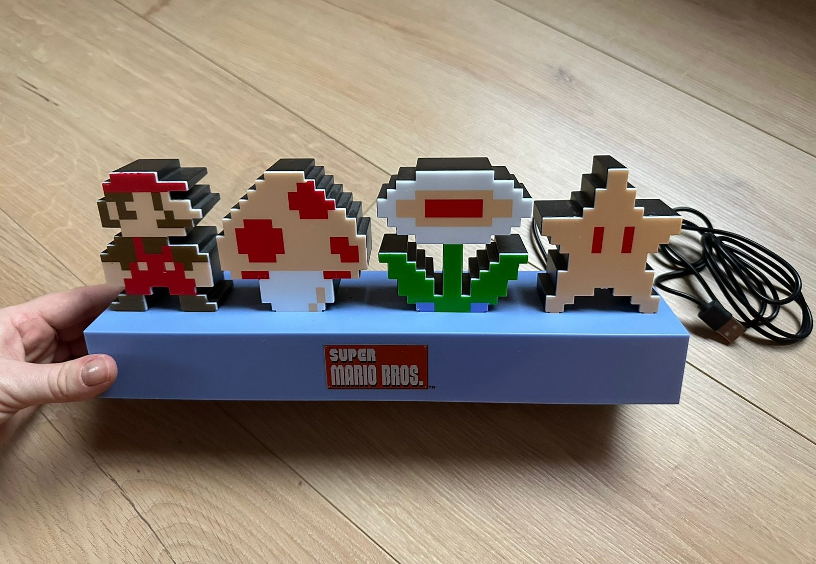 Super mario bros lampje, Ophalen of Verzenden, Zo goed als nieuw