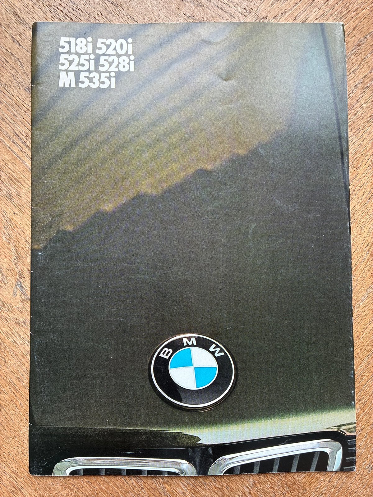 BMW 5-serie E28 brochure 2/84, Verzenden, Zo goed als nieuw, BMW