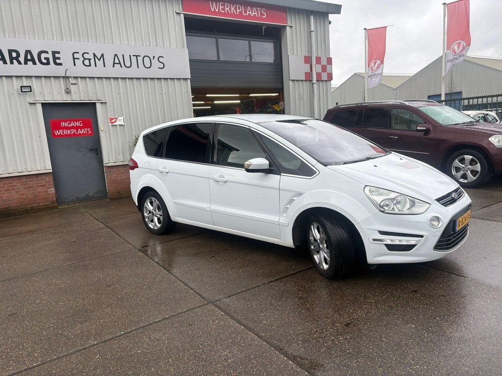 Ford S-Max 1.6 EcoBoost Lease Titanium 7p. Clima, trekhaak, Auto's, Voorwielaandrijving, Gebruikt, 4 cilinders, 160 pk