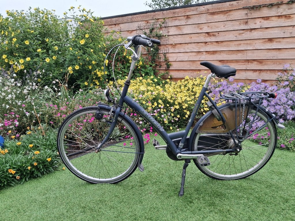 Damesfiets Gazelle Grenoble, goed werkend, Fietsen en Brommers, Ophalen, Gebruikt, Versnellingen, 56 cm of meer