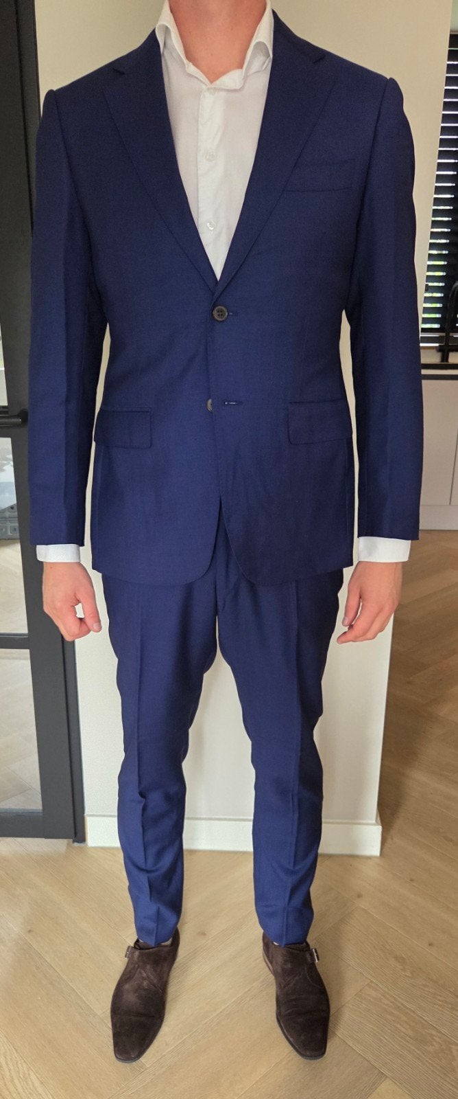 Suitsupply tweedelig kostuum - Maat 50 - Uitstekende staat, Ophalen of Verzenden, Zo goed als nieuw, Suitsupply, Maat 48/50 (M)