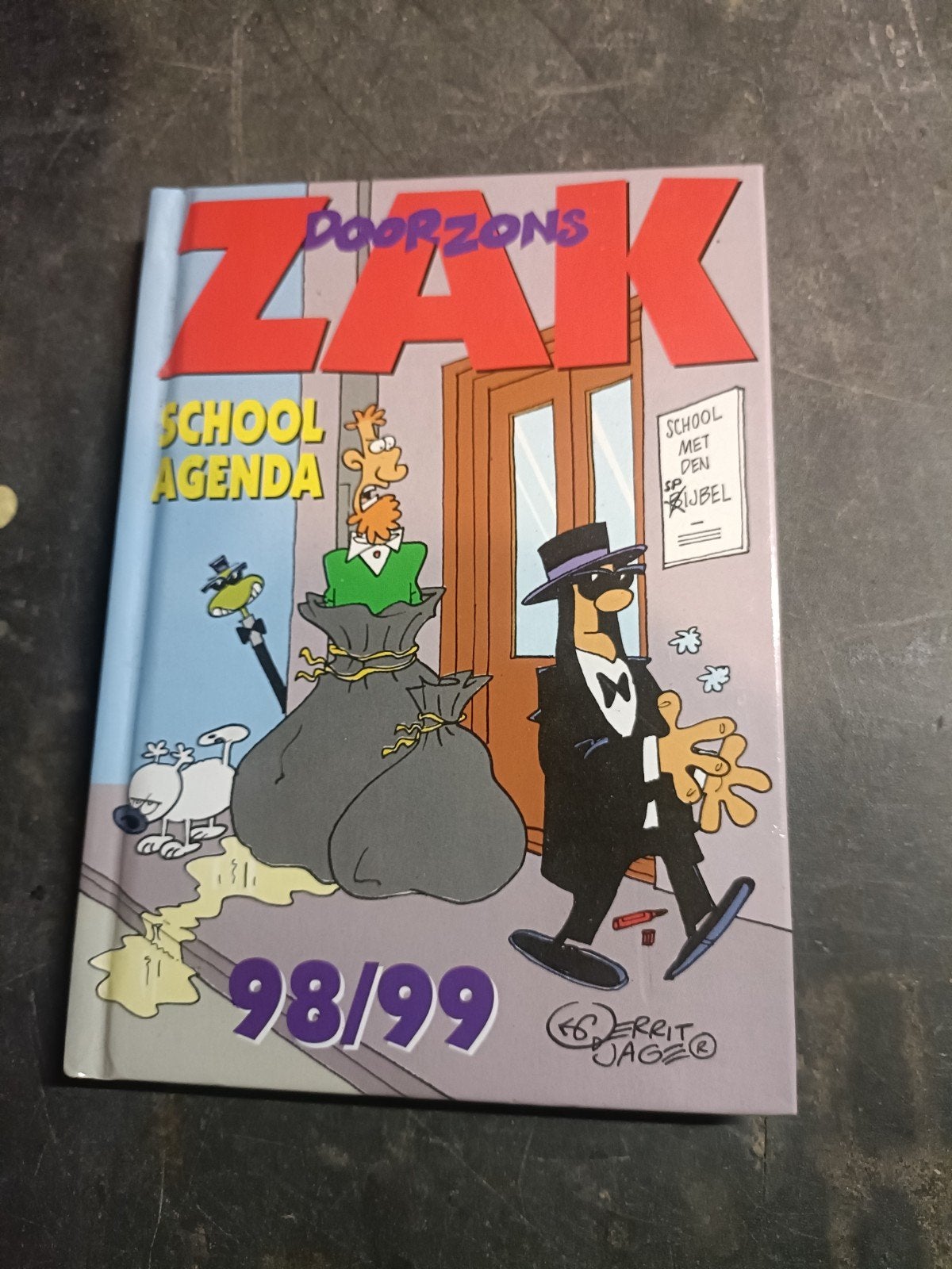 Doorzons  zak agenda, Eén stripboek, Ophalen of Verzenden