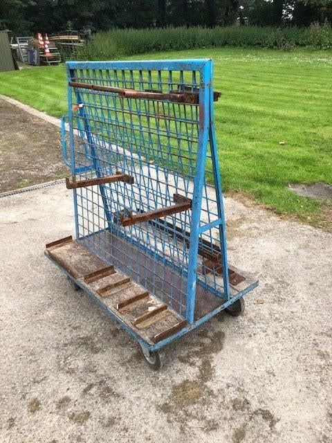 grote platen/materiaal gereedschap wagen, 100 liter of meer, Ophalen, Gebruikt, Steekwagen