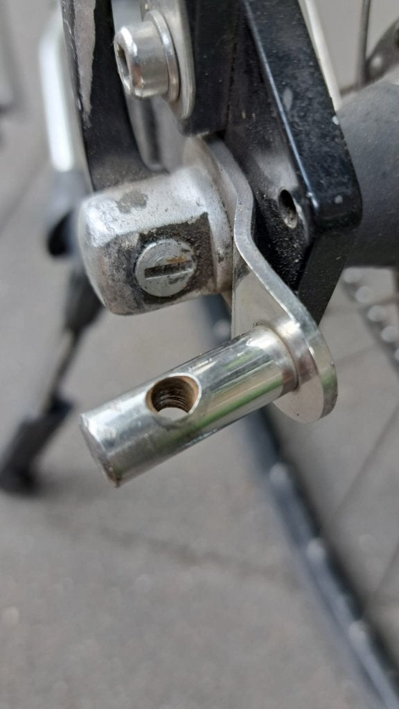 Gevraagd: koppeling/trekhaak voor fietskar diameter 9mm, Ophalen of Verzenden, Gebruikt, Bagagekar, 20 tot 40 kg