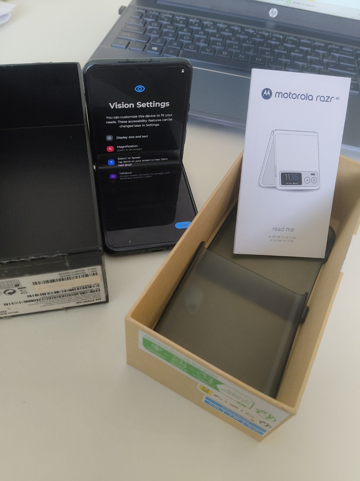 Motorola razr., Telecommunicatie, Mobiele telefoons | Motorola, Overige modellen, Ophalen of Verzenden, Zo goed als nieuw, 6 megapixel of meer