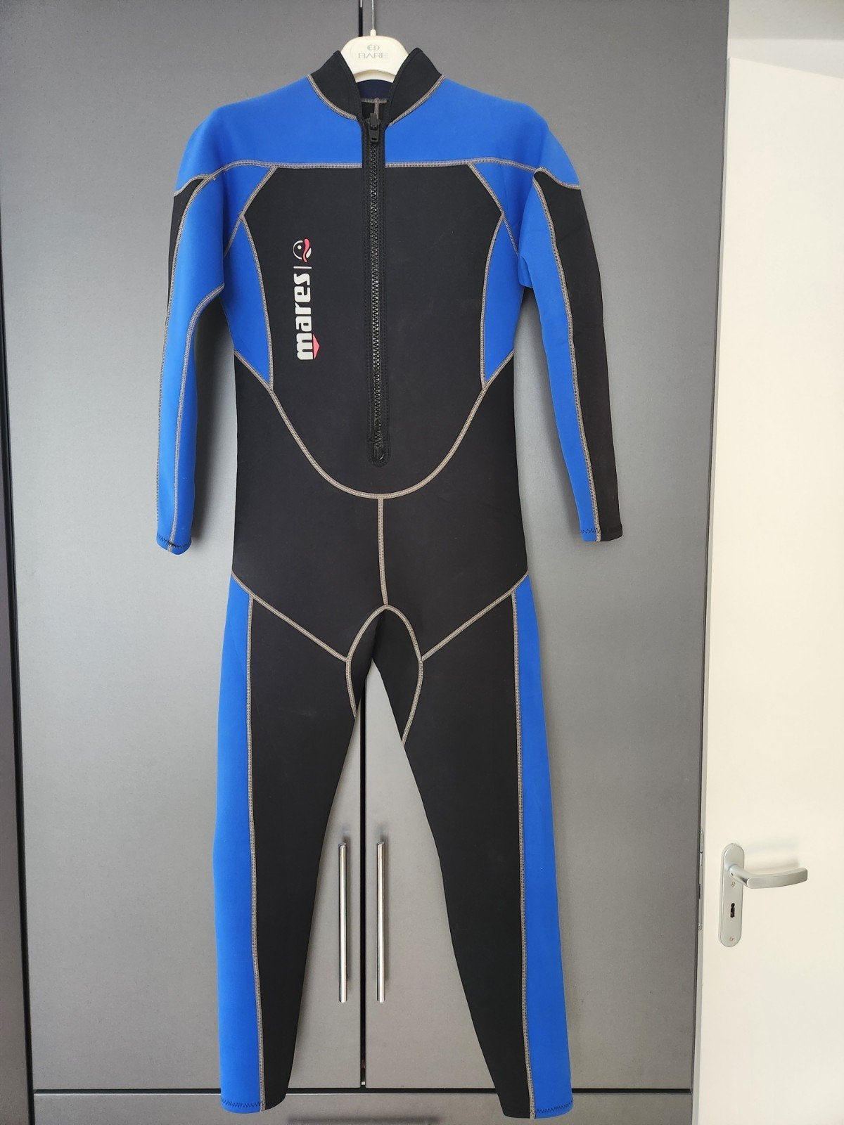 Wetsuits: Mares long en Subea short, Wetsuit, Ophalen of Verzenden, Zo goed als nieuw, Mares