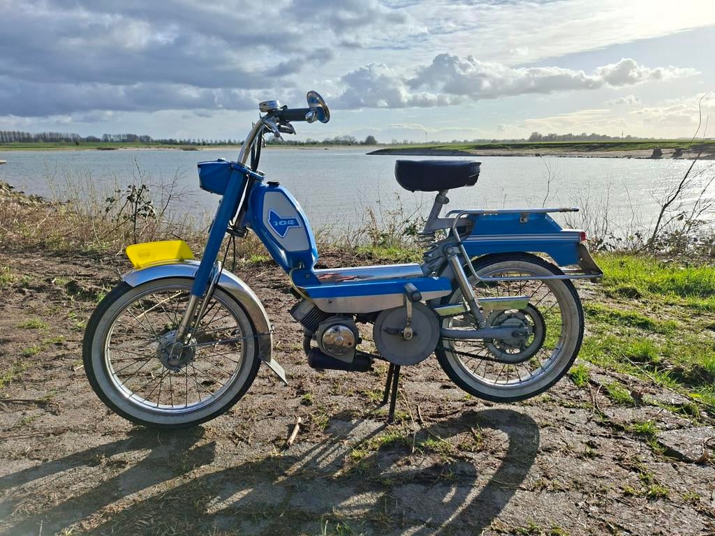 Peugeot 104 met actief geel kenteken. 1977, Ophalen, Maximaal 45 km/u, Overige merken