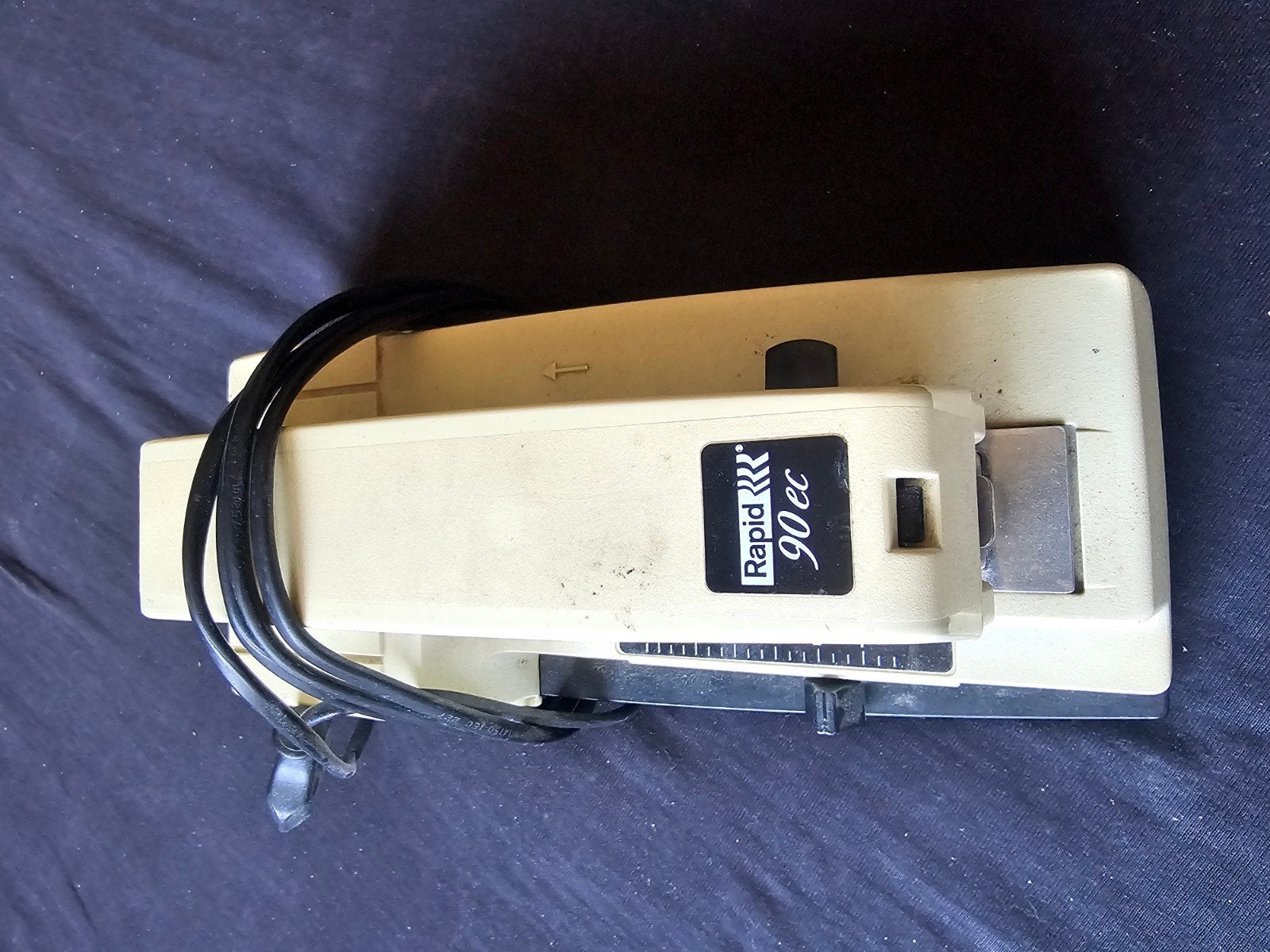 Rapid 90 EC elektrische nietmachine - Vintage kantoor, Ophalen of Verzenden, Gebruikt