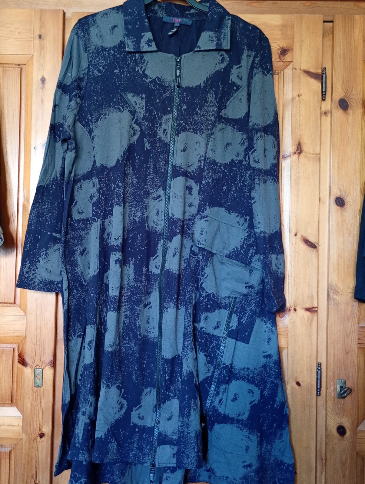 Rimini tuniek maat 5( maat 48 ? )blauw/ grijs, Blauw, Ophalen of Verzenden, Gedragen, Rimini