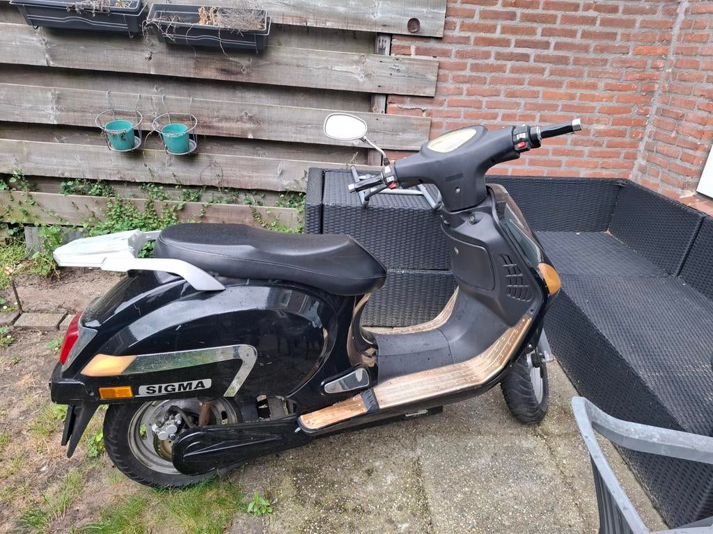 Sigma Kyoto Elektrische Scooter - Zwart, Ophalen, Elektrisch, Overige merken