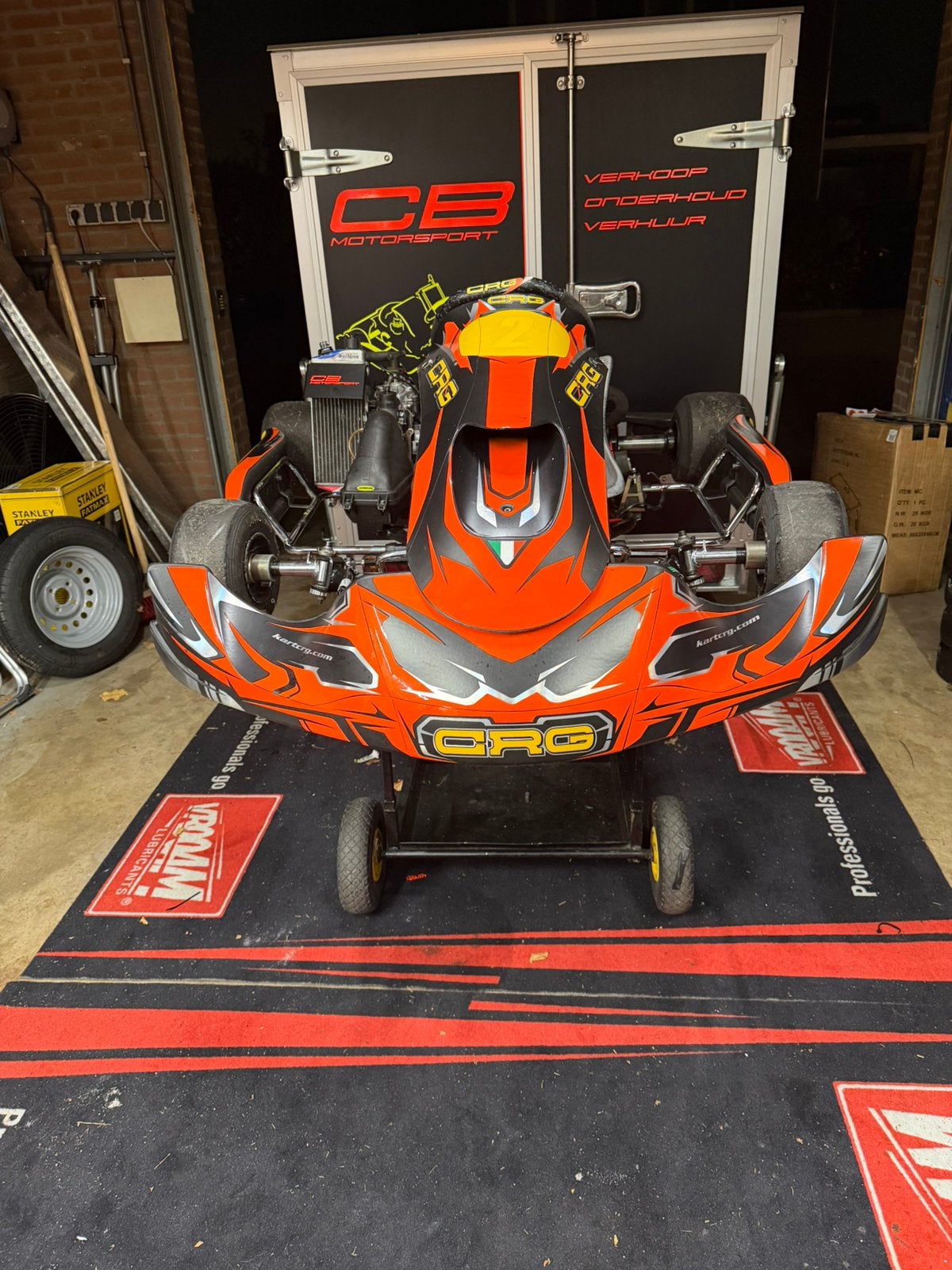 CRG KT2 fame (2024) met non evo motor, Sport en Fitness, Karting, Ophalen, Zo goed als nieuw, Kart