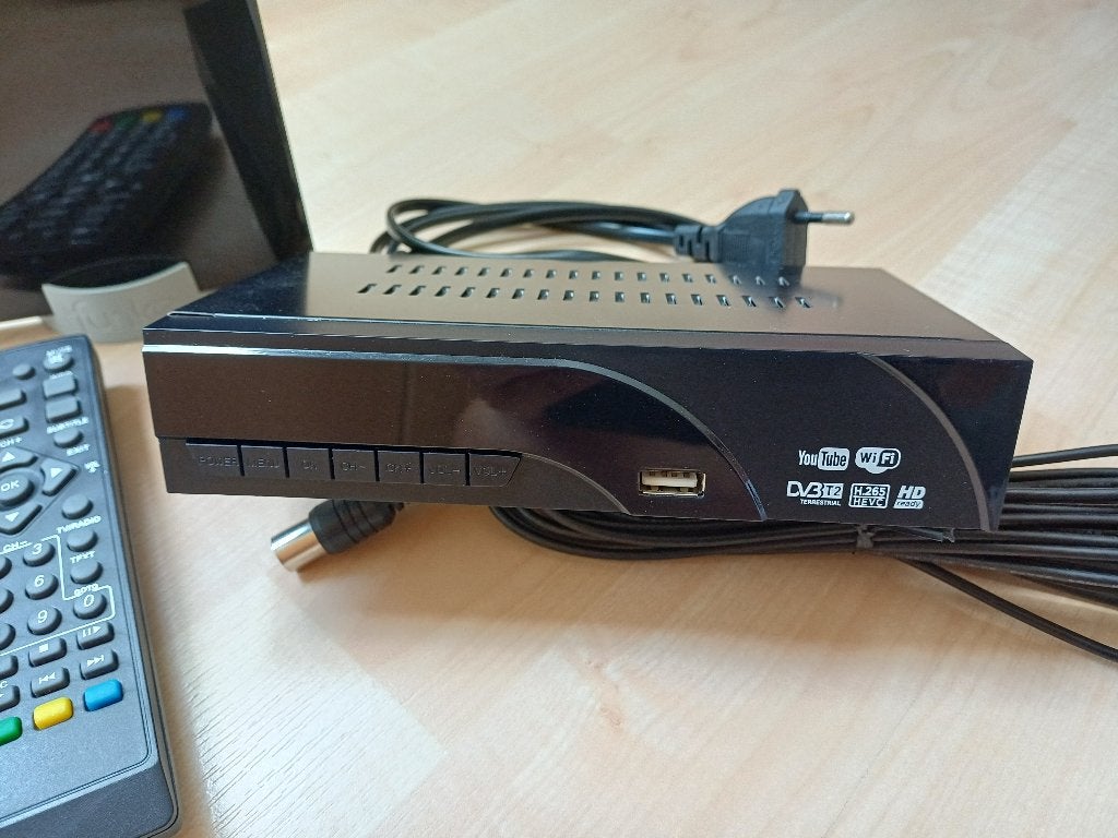 DVB-T2 digitale TV ontvanger, Ophalen, Zo goed als nieuw, Decoder
