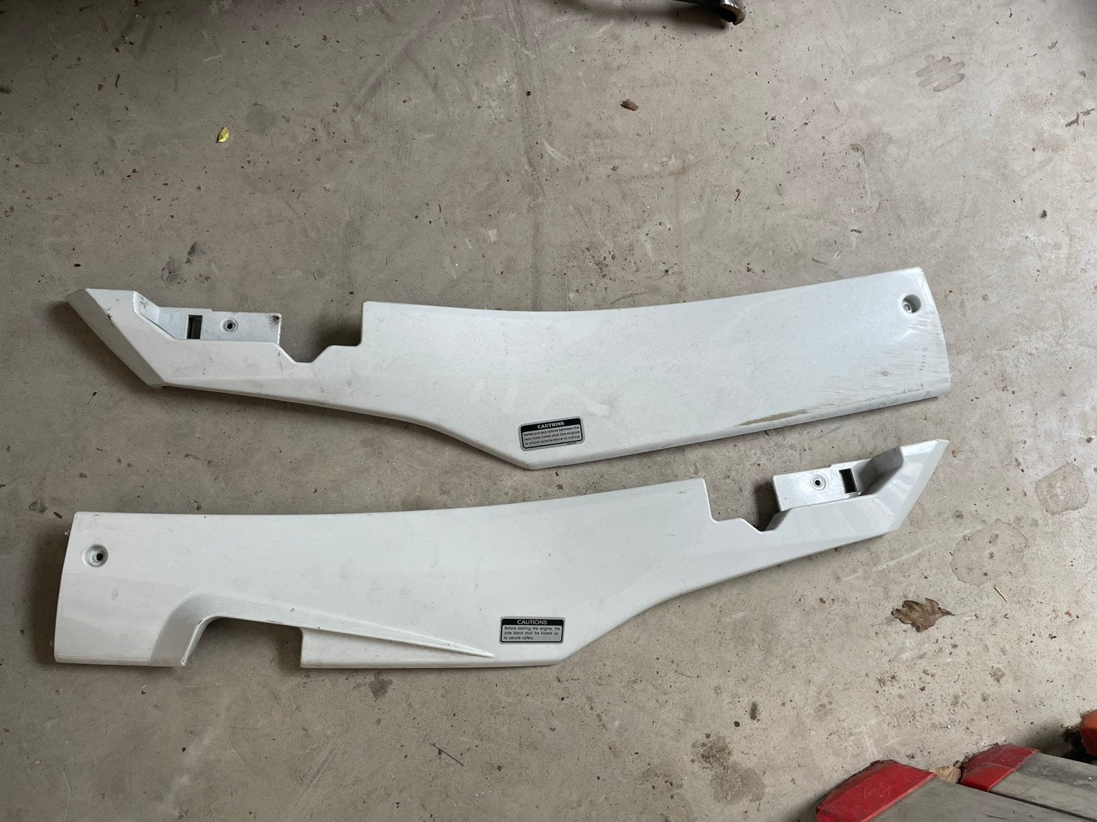 Zijskirts zijkappen Kymco New Dink 50 scooter, Ophalen of Verzenden, Gebruikt, Kymco