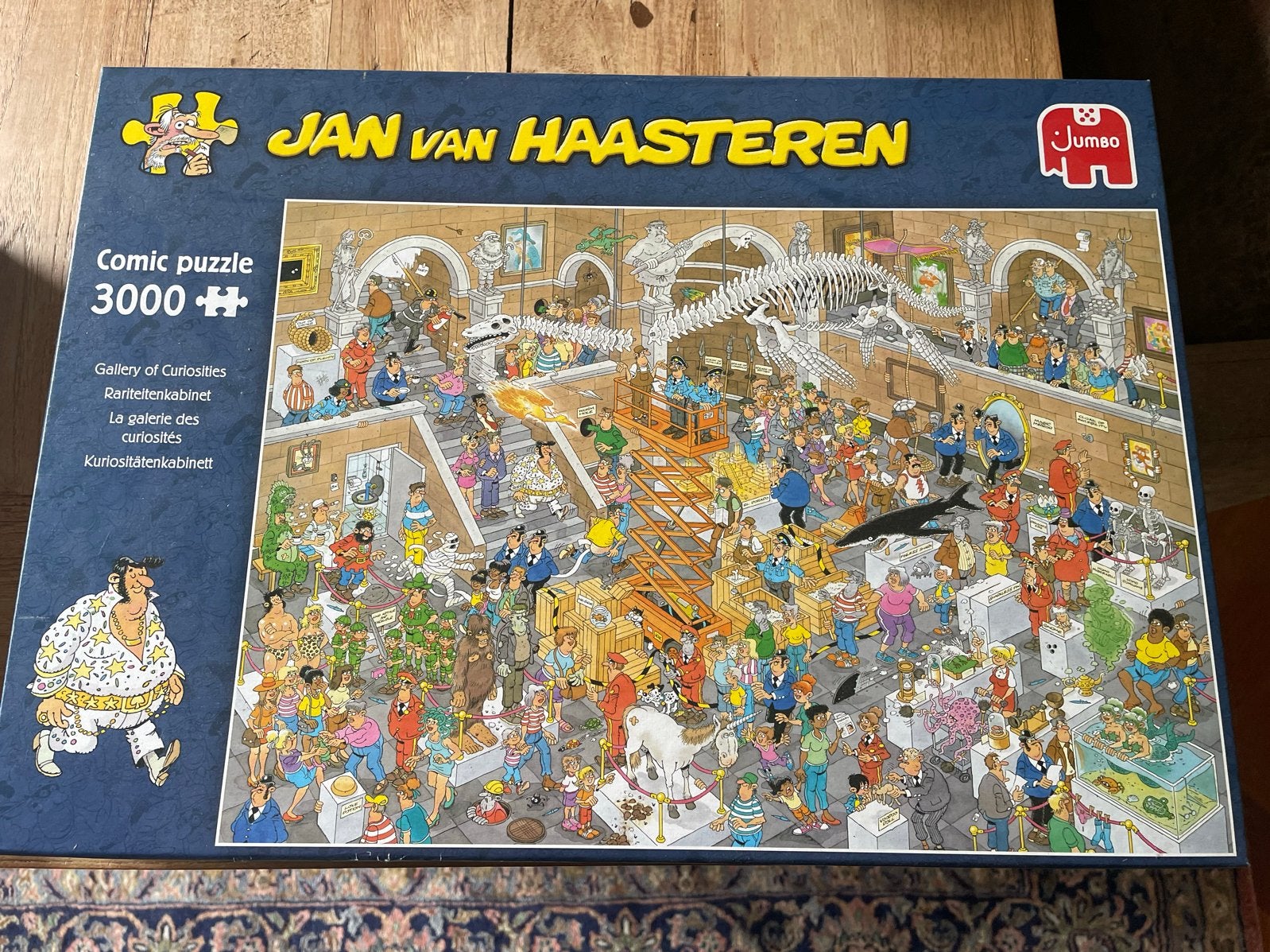 Jan van Haasteren Comic Puzzel 3000 stukjes - Compleet, Ophalen, Meer dan 50 stukjes, Zo goed als nieuw, 6 jaar of ouder