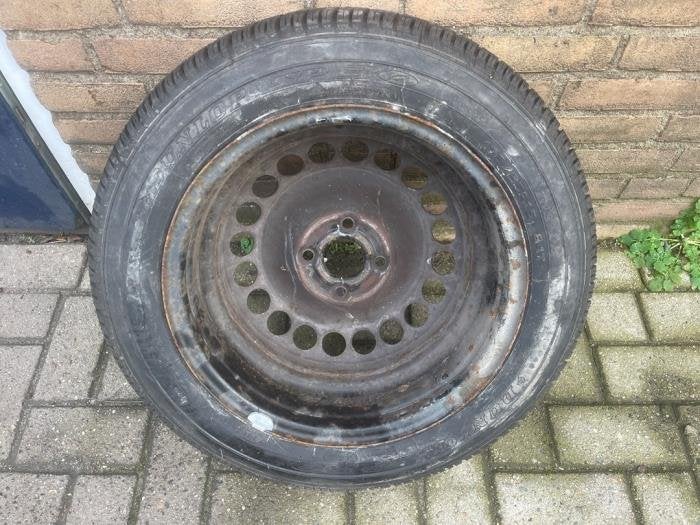 Krikset + reservewiel van een Opel Corsa, Gebruikt, -, Verzenden, -